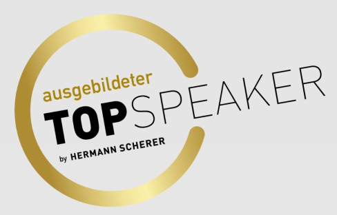 Ausgebildeter Top Speaker by Hermann Scherer